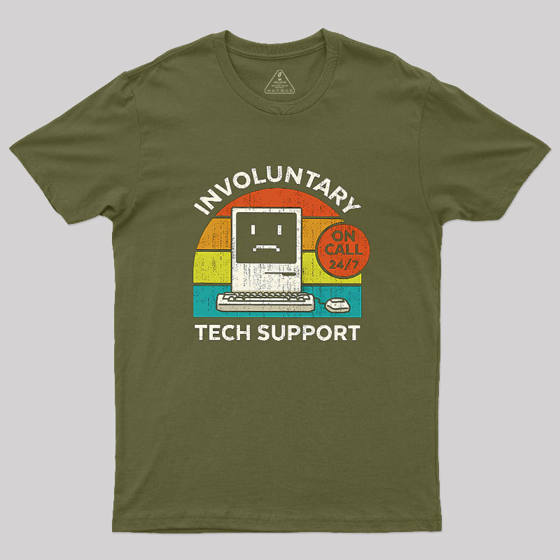 Involuntary Tech Support - Remix Geek T-Shirt
