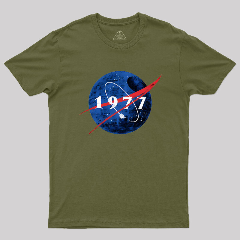 Space Force Origins 1977 Geek T-Shirt