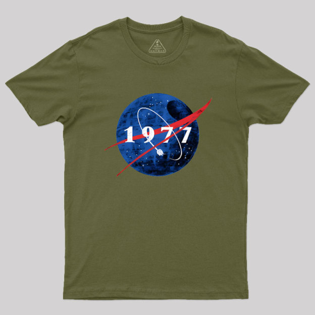 Space Force Origins 1977 Geek T-Shirt