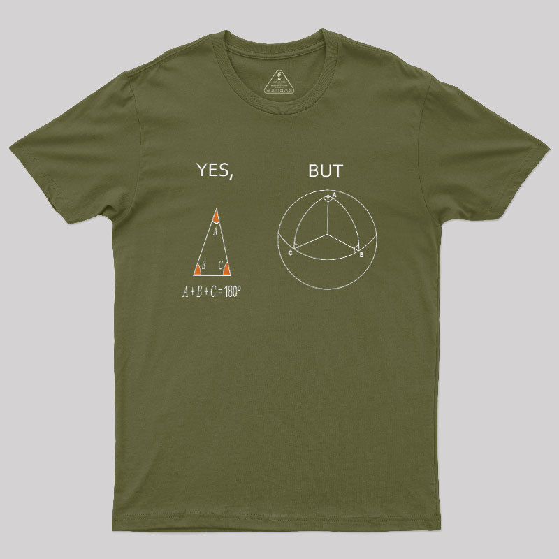 YES BUT Geek T-Shirt