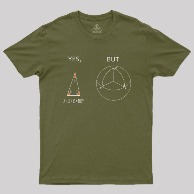 YES BUT Geek T-Shirt