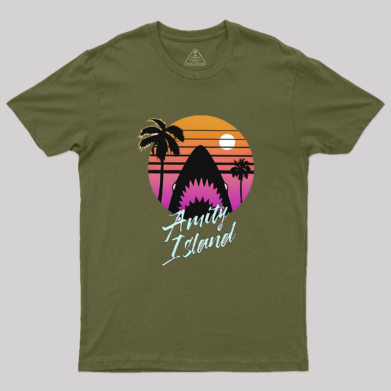 Visit Amity Island Geek T-Shirt