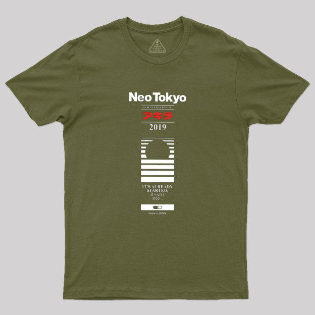 Neo Tokyo 2019 Geek T-Shirt