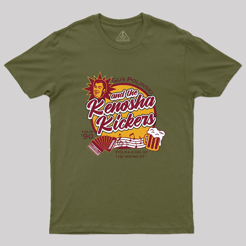 Kenosha Kickers Tour 90s Geek T-Shirt
