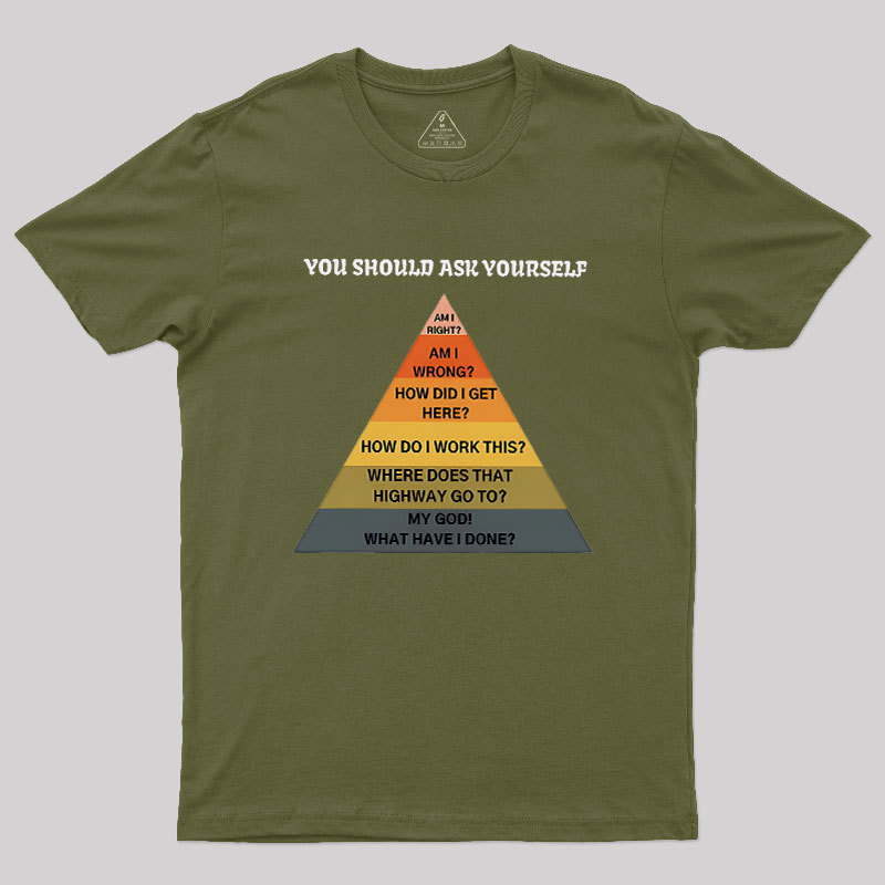You Should Ask Yourself Geek T-Shirt