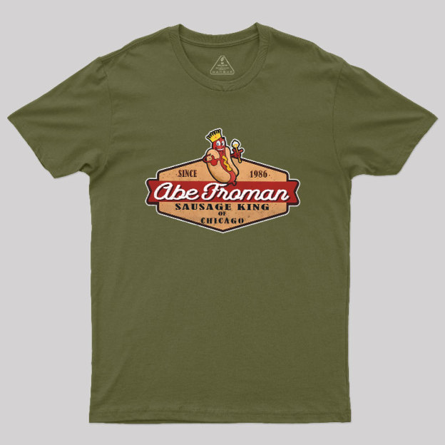 Abe Froman Sausage King Of Chicago Geek T-Shirt