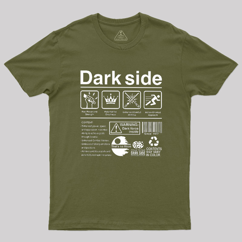Dark Side Label Geek T-Shirt
