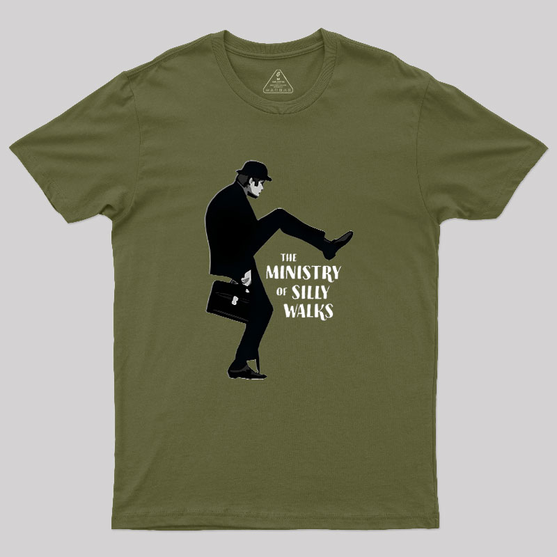 The Ministry Of Silly Walks Geek T-Shirt