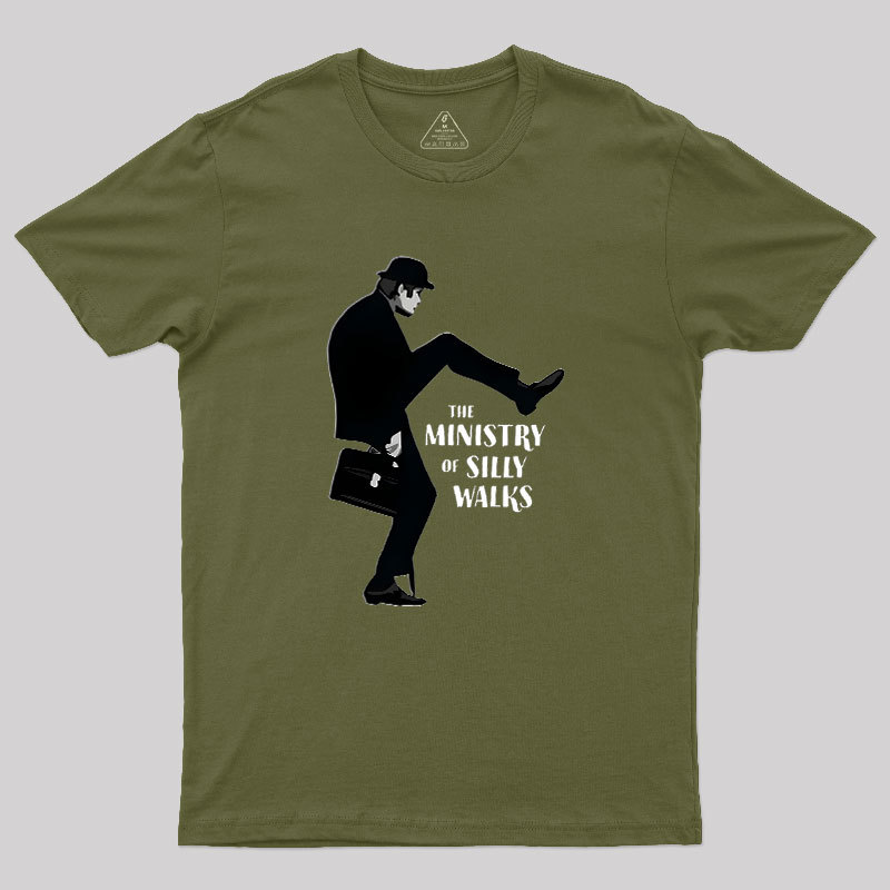 The Ministry Of Silly Walks Geek T-Shirt