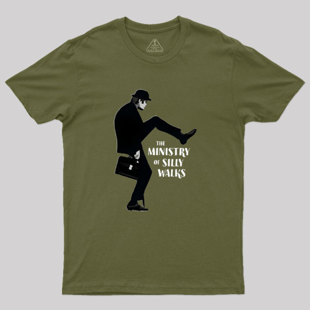 The Ministry Of Silly Walks Geek T-Shirt
