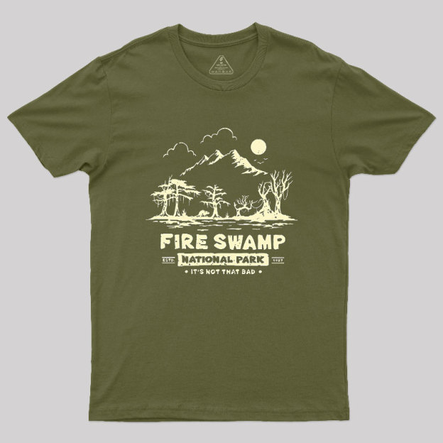 Fire Swamp National Park Geek T-Shirt