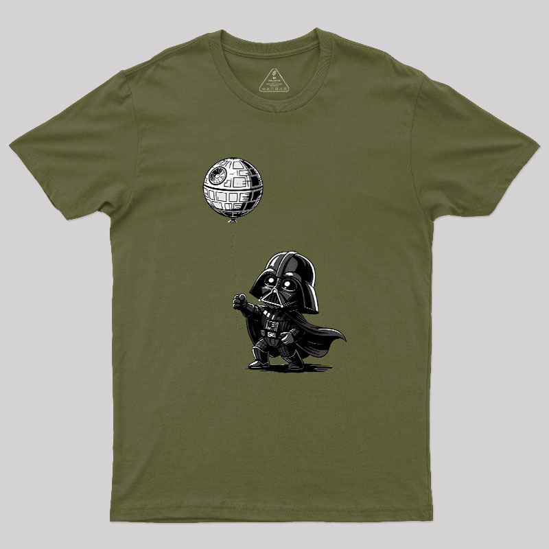The Death Star Balloon Geek T-Shirt