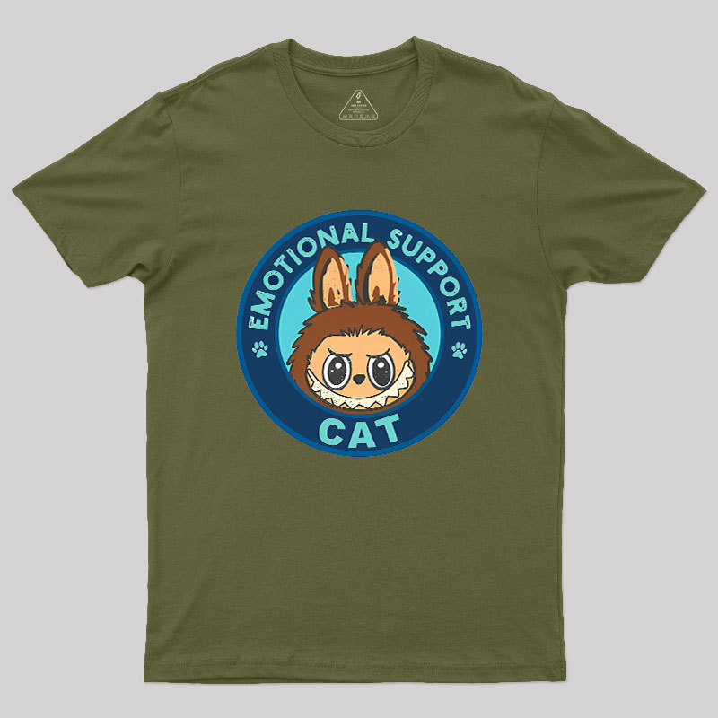 Emotional Support Cat Geek T-Shirt