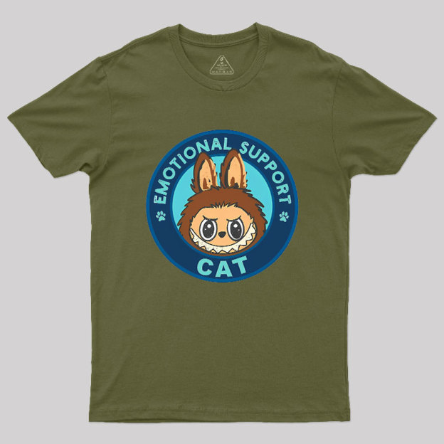 Emotional Support Cat Geek T-Shirt