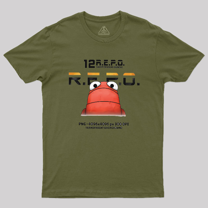 R.E.P.O. Game Funny Meme Geek T-Shirt