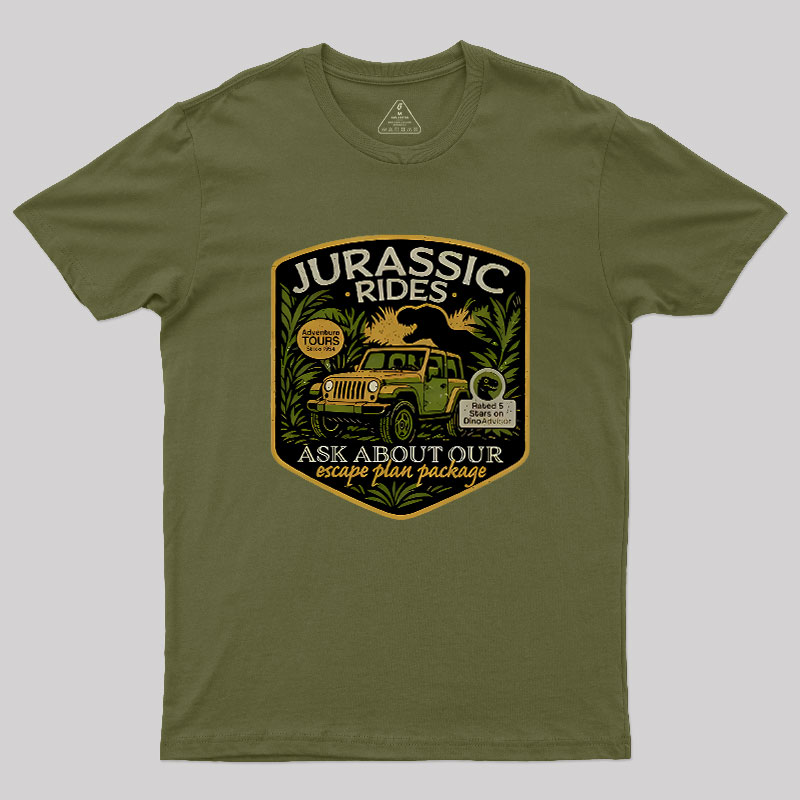 Jurassic Rides Geek T-Shirt
