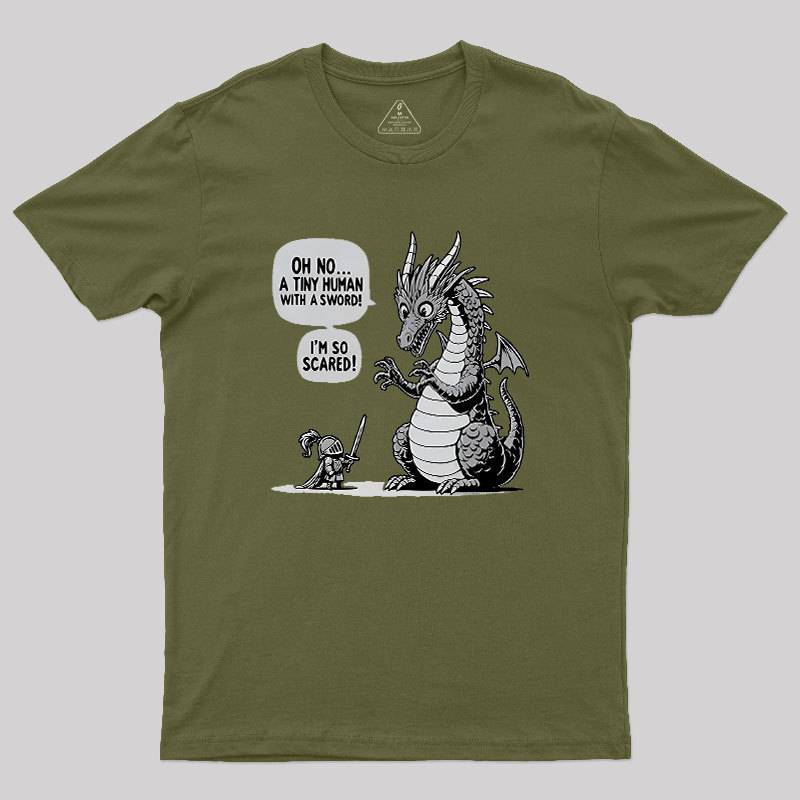 Sarcastic Dragon Geek T-Shirt