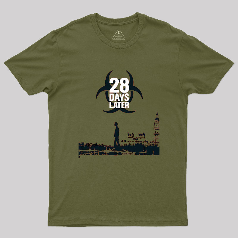 28 DAYS LATER Geek T-Shirt