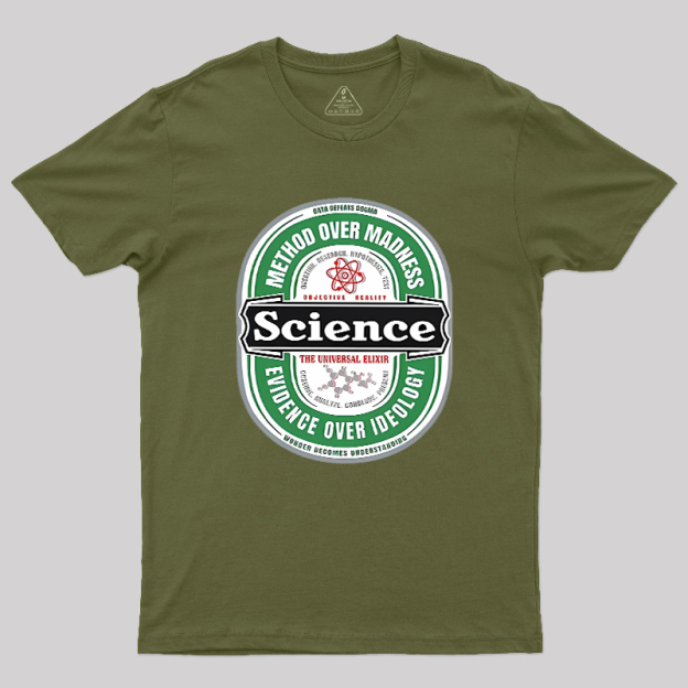 Science The Universal Elixir Geek T-Shirt