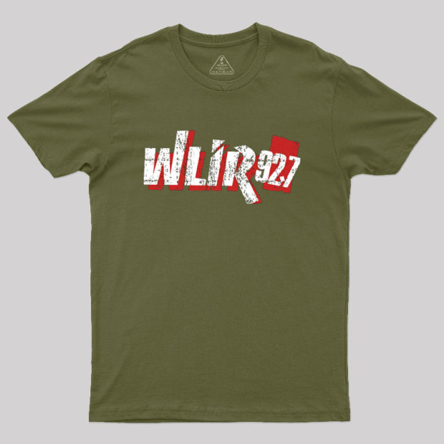 Wlir Radio Station Geek T-Shirt