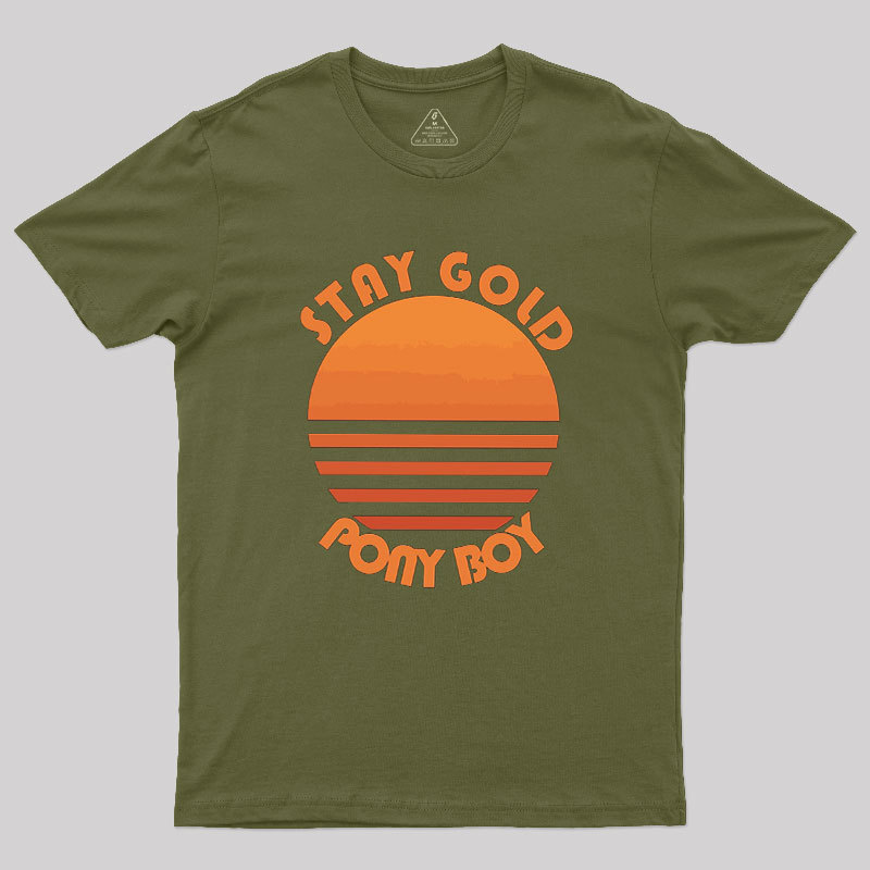 Stay Gold Ponyboy Geek T-Shirt