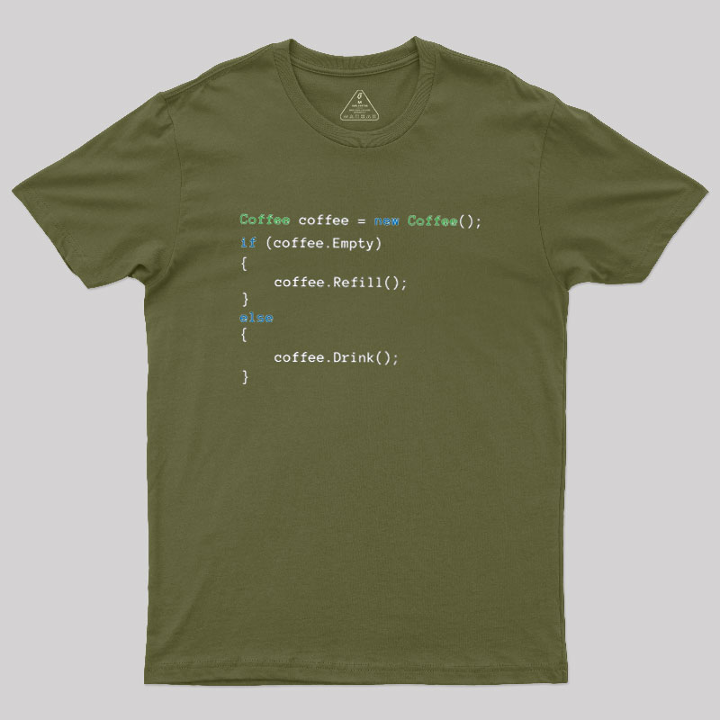 Coffee Coffee Geek T-Shirt