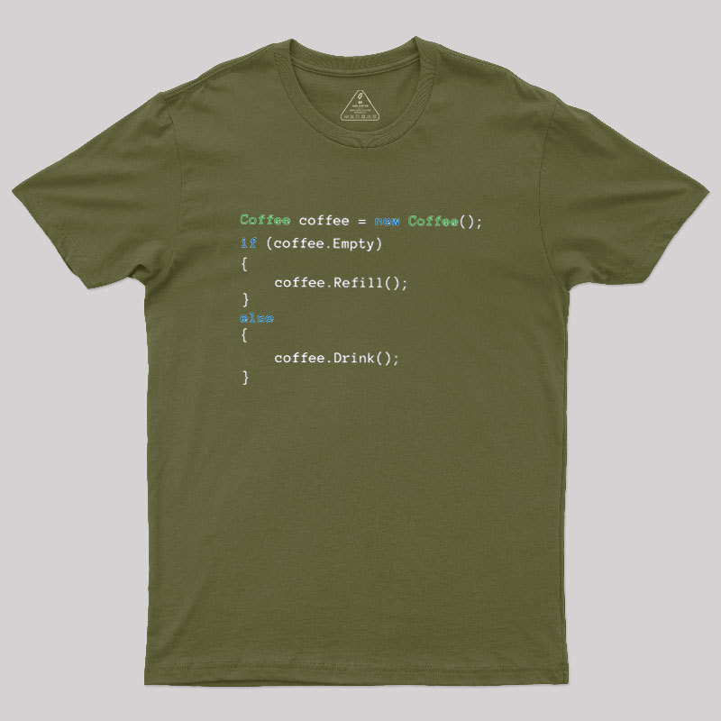 Coffee Coffee Geek T-Shirt
