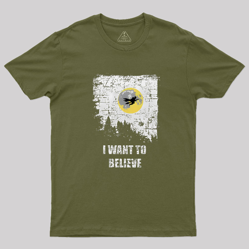 Believe Vintage Geek T-Shirt