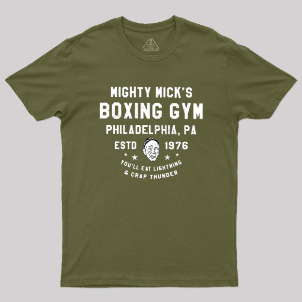 Mighty Mick's Boxing Gym Geek T-Shirt