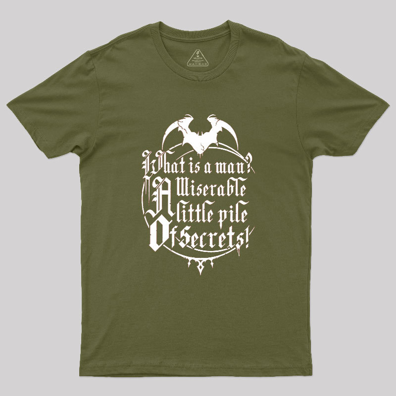What Is A Man Geek T-Shirt