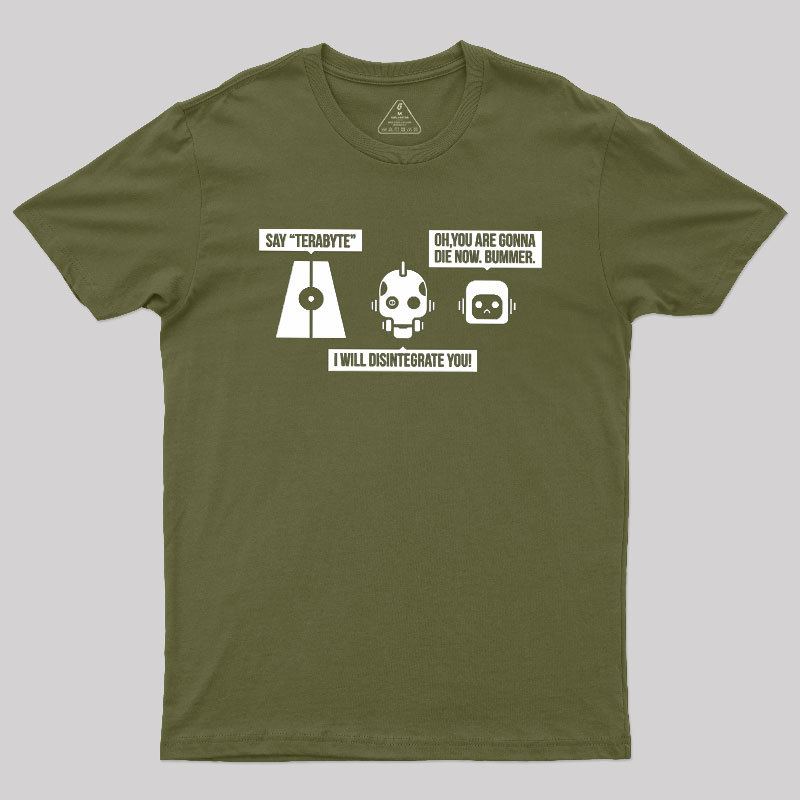 Three Robots Geek T-Shirt