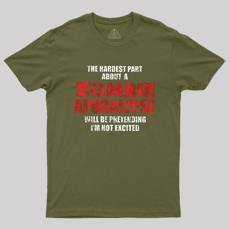Zombie Apocalypse Geek T-Shirt