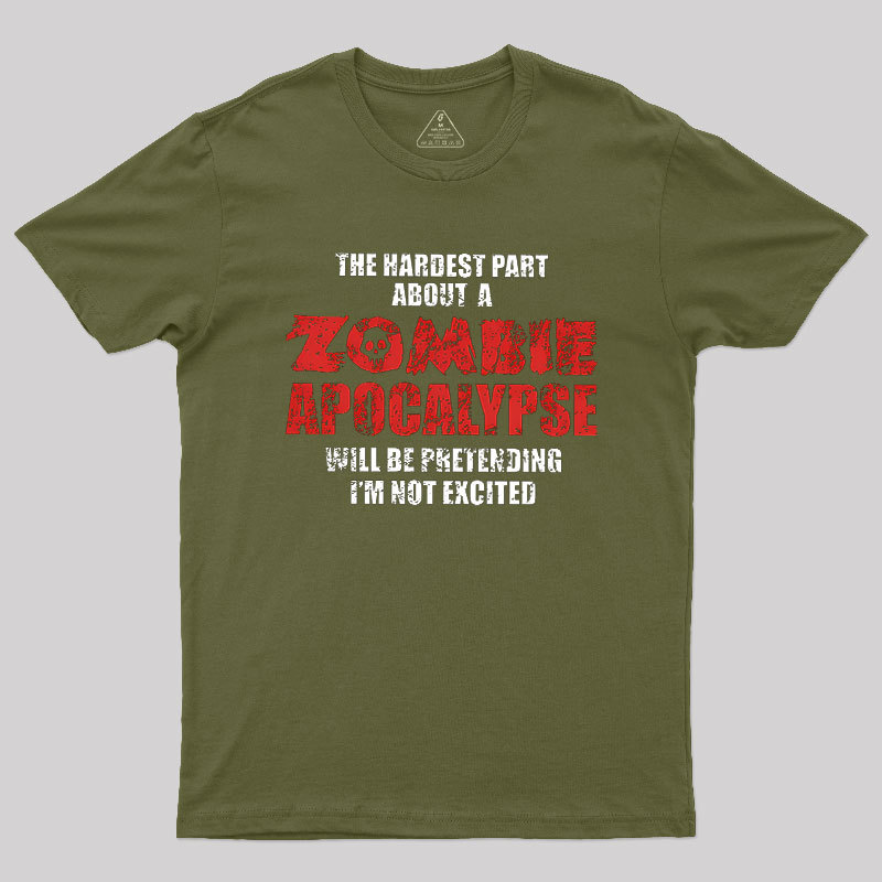 Zombie Apocalypse Geek T-Shirt