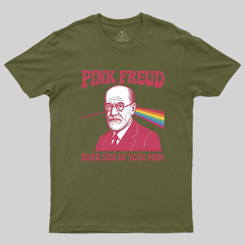 Pink Freud Geek T-Shirt