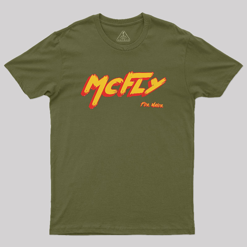 McFly For Mayor Geek T-Shirt