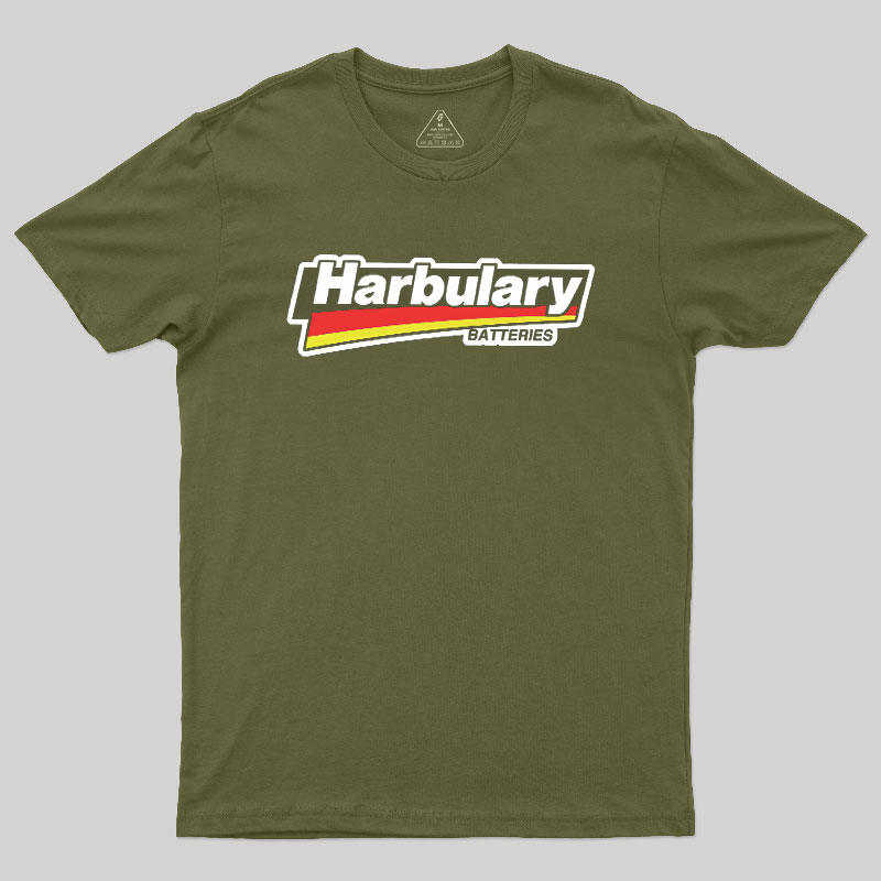 Harbulary Batteries Geek T-Shirt