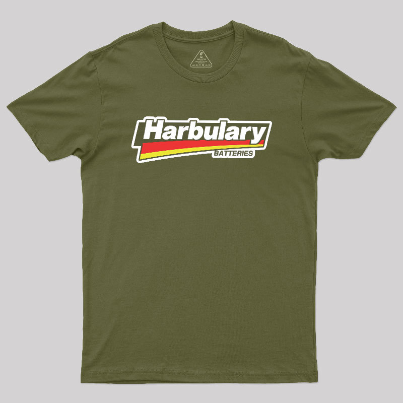 Harbulary Batteries Geek T-Shirt