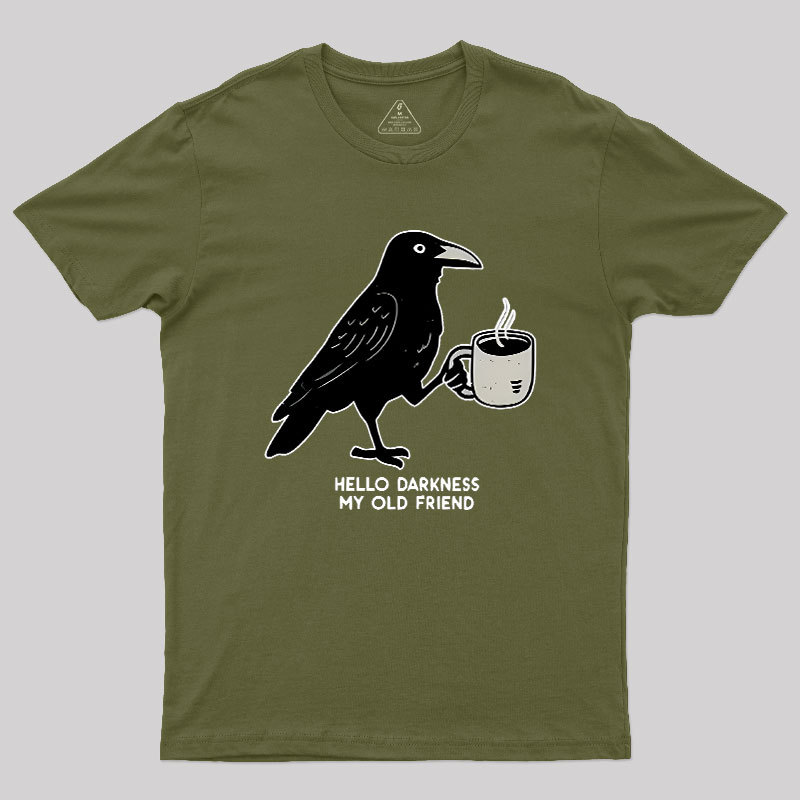 Raven Crow Coffee Geek T-Shirt