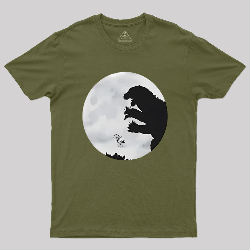 E.T. VS. Monster Geek T-Shirt