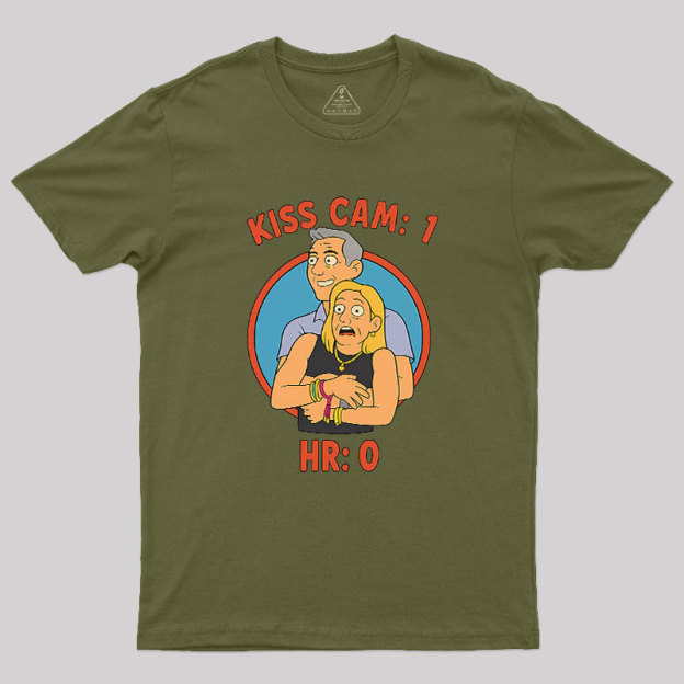 Caught On The Coldplay Kiss Cam Geek T-Shirt