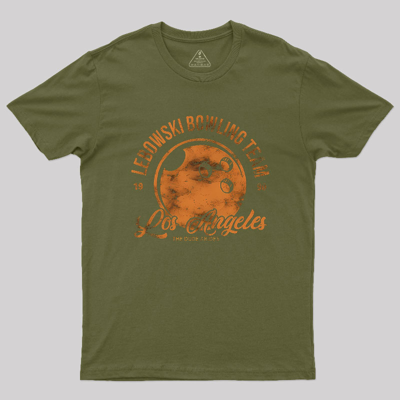 Lebowski Bowling Team Geek T-Shirt
