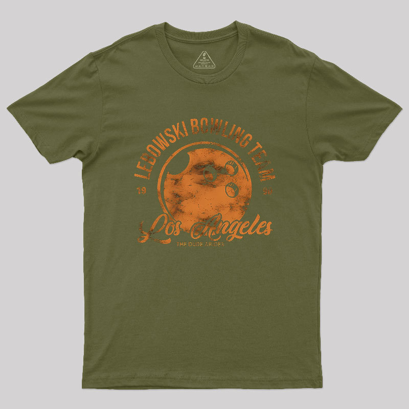 Lebowski Bowling Team Geek T-Shirt