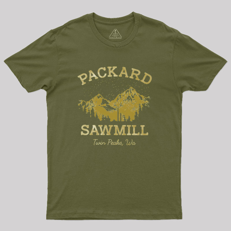 Packard Sawmill Geek T-Shirt