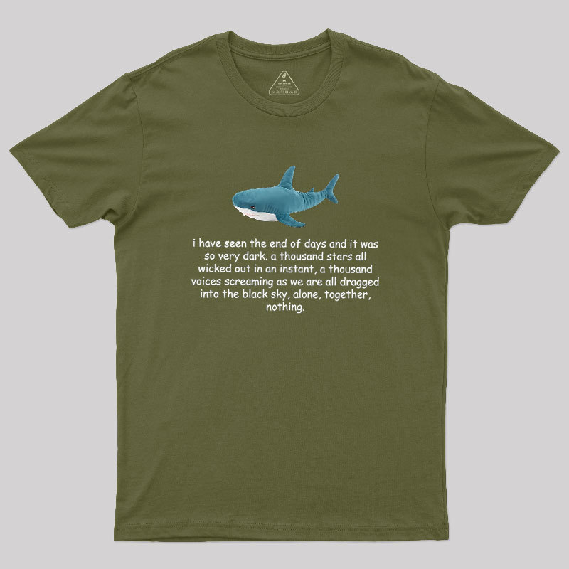 Shark Existentialism Geek T-Shirt