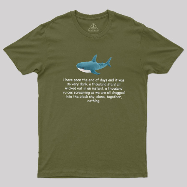 Shark Existentialism Geek T-Shirt
