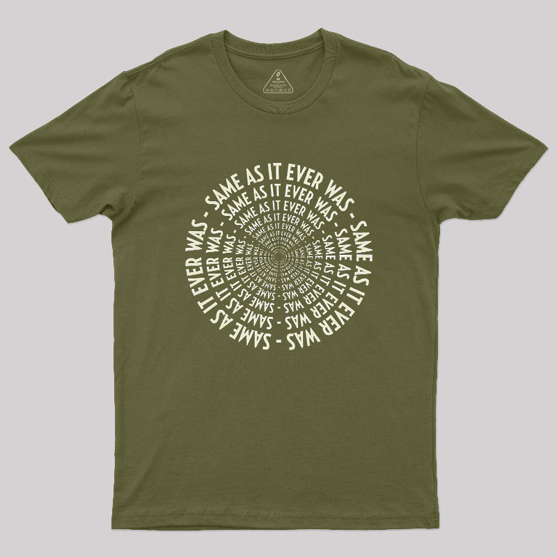SAME AS IT EVER WAS Geek T-Shirt