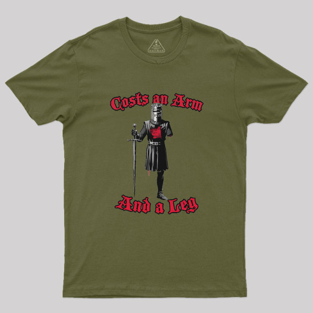 Black Knight Debt Geek T-Shirt