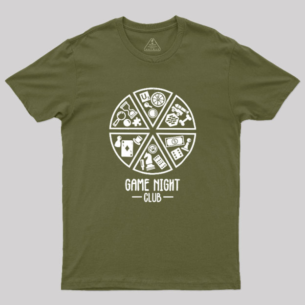 Game Night Club Geek T-Shirt