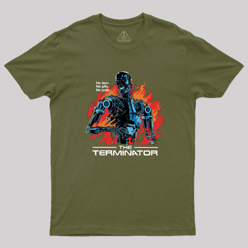 Terminator Robot Geek T-Shirt