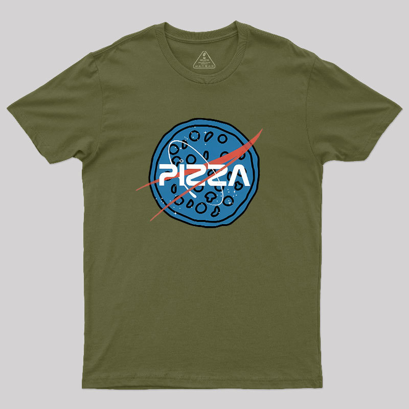 Space Pizza Geek T-Shirt